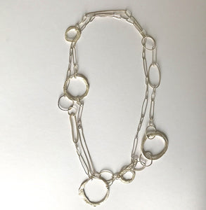 Oyster Rings Statement Necklace