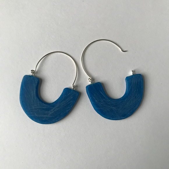 Bay Earrings - Blue