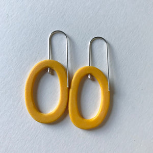 Pool Earrings (little yellow)